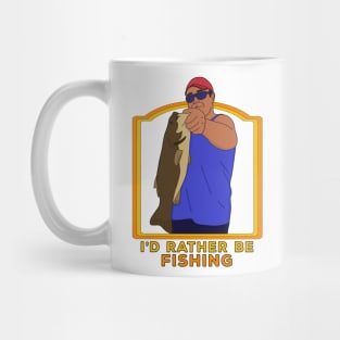 I'd Rather Be Fishing Mug